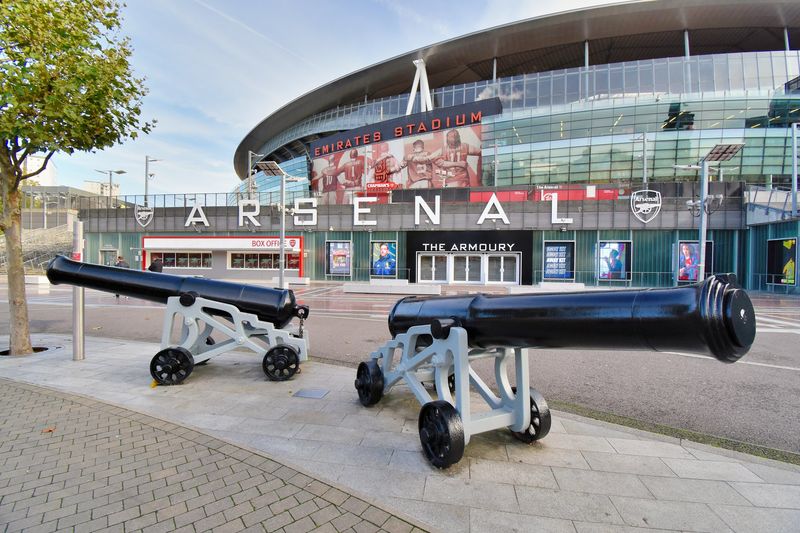 Arsenal Emirates Stadium Cannons