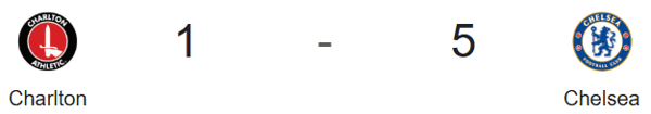 Charlton 5 - 1 Chelsea