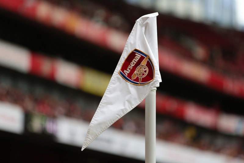 Arsenal White Corner Flag
