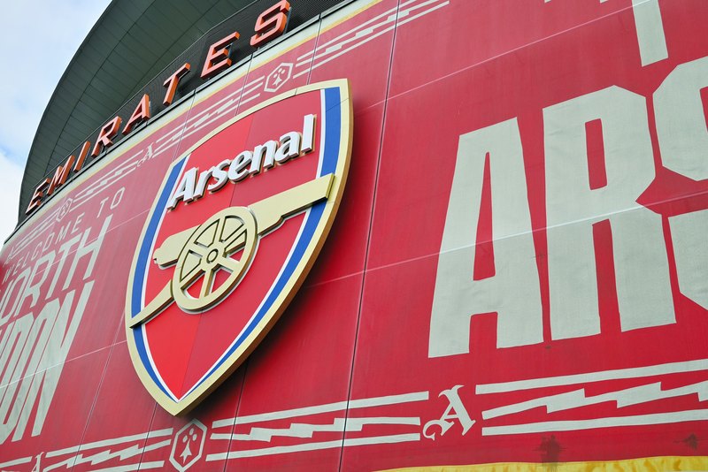 Arsenal Logo at the Emirates Stadium