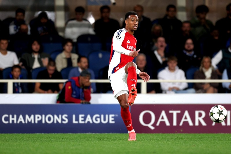 Gabriel Magalhães Playing for Arsenal