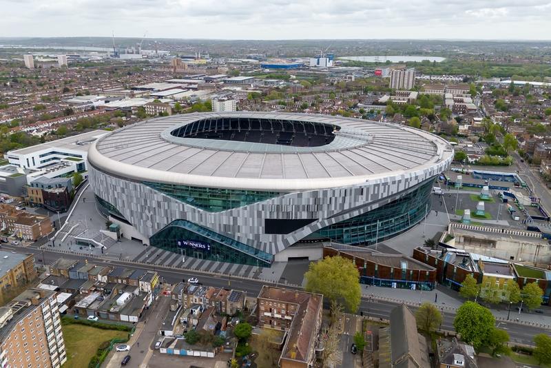 Tottenham Hotspur Stadium Aerial View