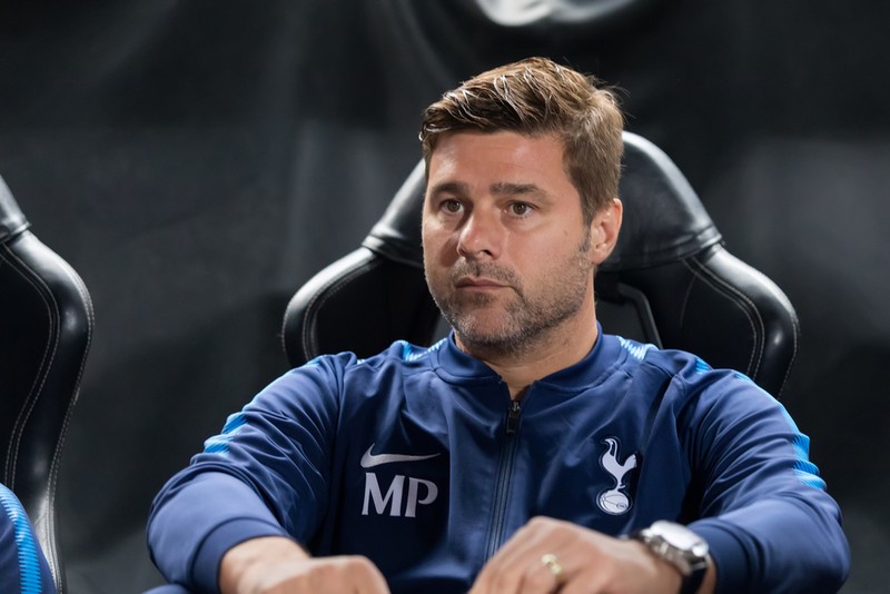 Mauricio Pochettino Managing Tottenham Hotspur in 2017