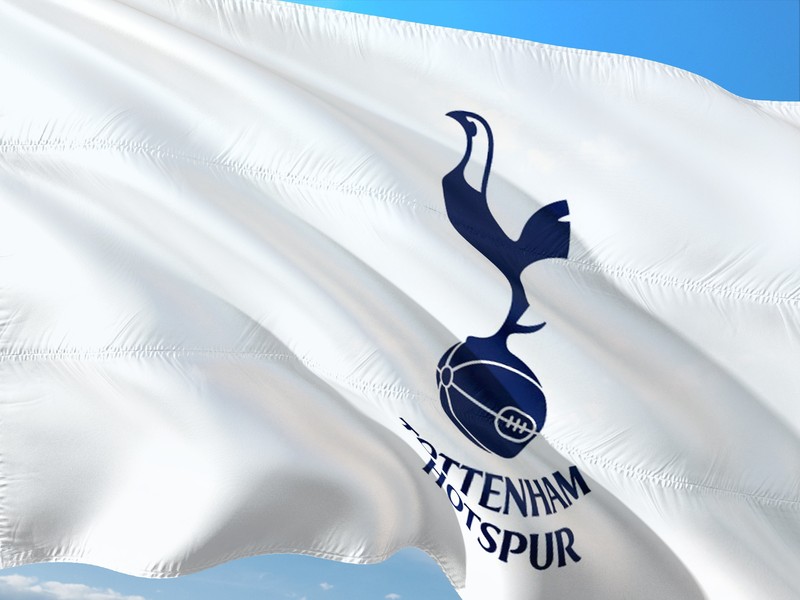 White Tottenham Flag